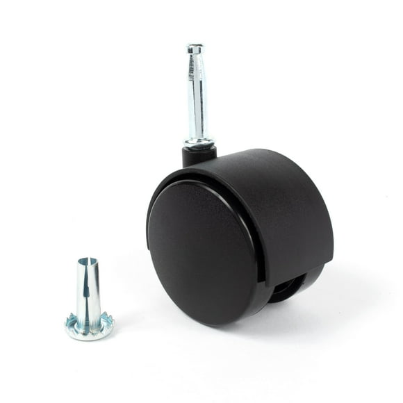 1/4-20 x 1 Threaded Stem 110 lb Capacity Range 1/4-20 x 1 Threaded Stem Twin Wheel Caster Solutions TWHN-50N-T03-BR 2 Diameter Nylon Wheel Hooded Non-Brake Caster 1/4-20 x 1 Threaded Stem 110 lb Capacity Range 1/4-20 x 1 Threaded Stem Twin Wheel Caster Solutions TWHN-50N-T03-BR 2 Diameter Nylon Wheel Hooded Non-Brake Caster